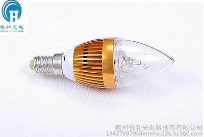 廠家直銷 LED蠟燭燈3w 尖泡 水晶燈專用E14 27led燈泡限時促銷圖片_高清圖_細節(jié)圖-惠州悅和光電科技 -